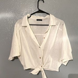 Cotton On Tie Up Crop